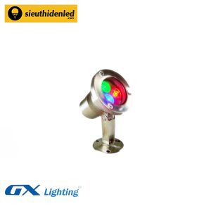 Đèn led âm nước đổi màu GX Lighting 3W DAN-3W-RGB