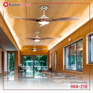 Quạt trần Nhật Bản Kaiyokukan IWA 218