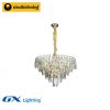 Đèn chùm pha lê cao cấp hình oval - GX Lighting GX8163T600