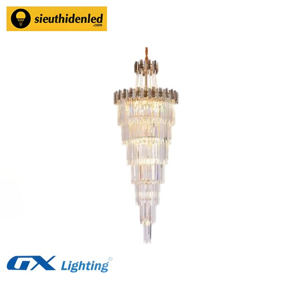 Đèn chùm thông tầng pha lê cao cấp - GX Lighting GX88230