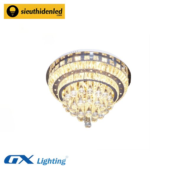 Đèn led ốp trần pha lê tròn GX Lighting GX41