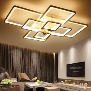 Đèn ốp trần 8 cánh hình vuông - GX Lighting GX6026-5