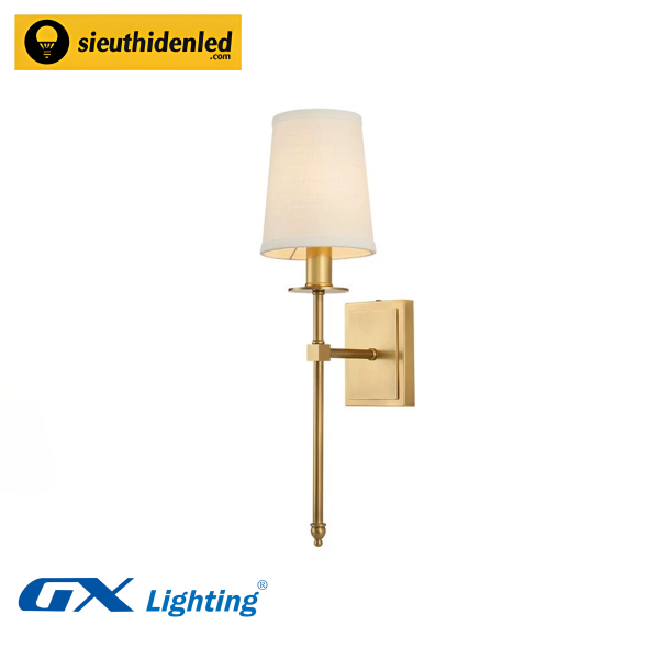 Đèn tường chao vải GX-Lighting VK552 Vàng