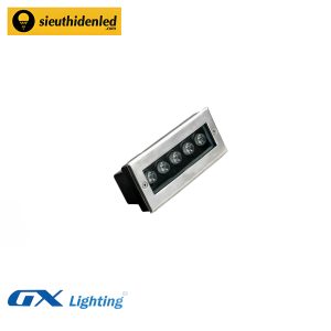 Đèn led âm đất chữ nhật đổi màu 5W GX Lighting AD-501-RGB
