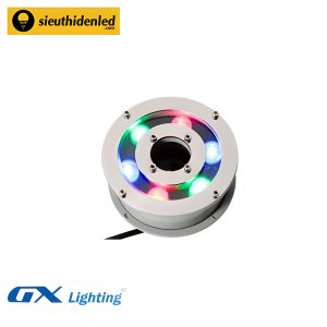 Đèn led âm nước bánh xe đổi màu GX Lighting DANX-6W-RGB