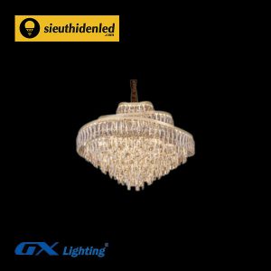 Đèn chùm pha lê uốn lượn tròn GX Lighting GX691T600