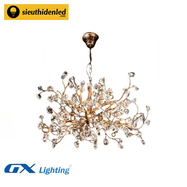 Đèn chùm pha lê – GX Lighting TPL2003T800