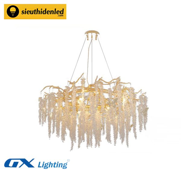 Đèn chùm pha lê – GX Lighting TPL912T800