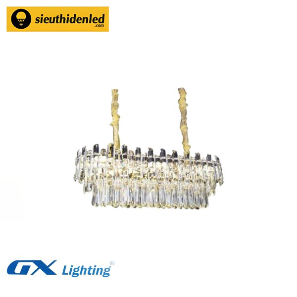 Đèn chùm thanh pha lê cao cấp thả ngang – GX Lighting GX8188