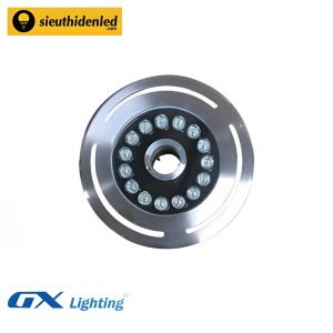 Đèn led âm nước bánh xe 24W GX Lighting BXVH250-RGB