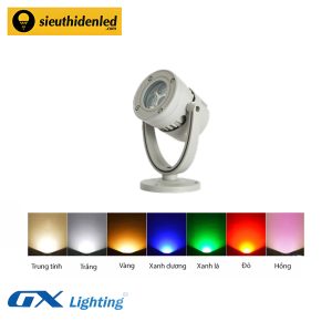 Đèn led chiếu điểm cao cấp 3x3W GX-Lighting