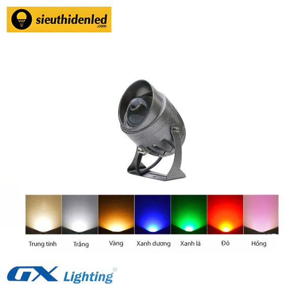 Đèn led rọi cột 10w GX-Lighting