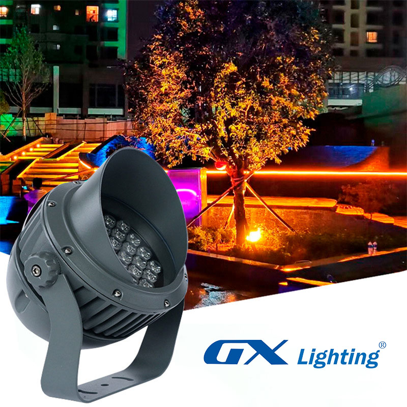 Ứng dụng đèn led chiếu điểm mũ xám 24x2W GX-Lighting