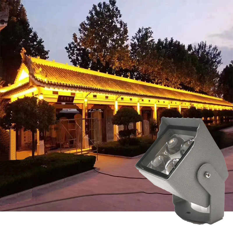 Ứng dụng đèn led chiếu điểm thấu kính vuông mũ 12W GX-Lighting