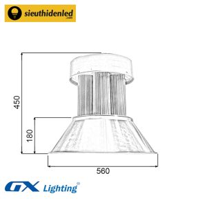 Đèn Led Nhà Xưởng GX-DNX300