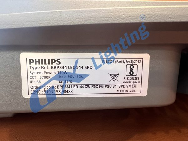 Đèn đường LED Philips BRP334 LED144 CW R5C FG PSU S1 SPD VN