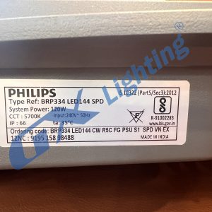 Đèn đường LED Philips BRP335 LED180 CW R5C FG PSU S1 SPD VN