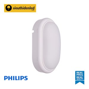 Đèn led ốp nổi chống thấm Philips WL008C LED10NW oval