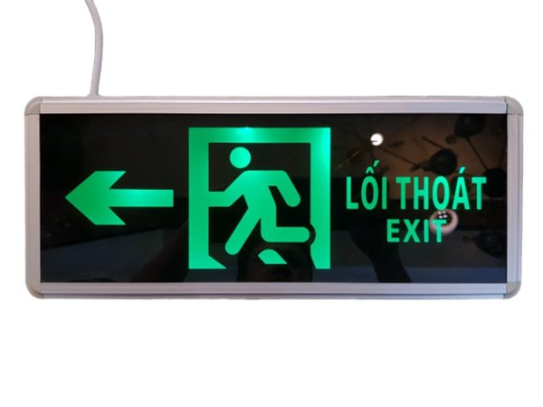 Đèn Exit 2 mặt chỉ hướng 1 chiều ZT-2LE3W